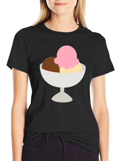 Ice Cream T-Shirt - Dessert Graphic Tee