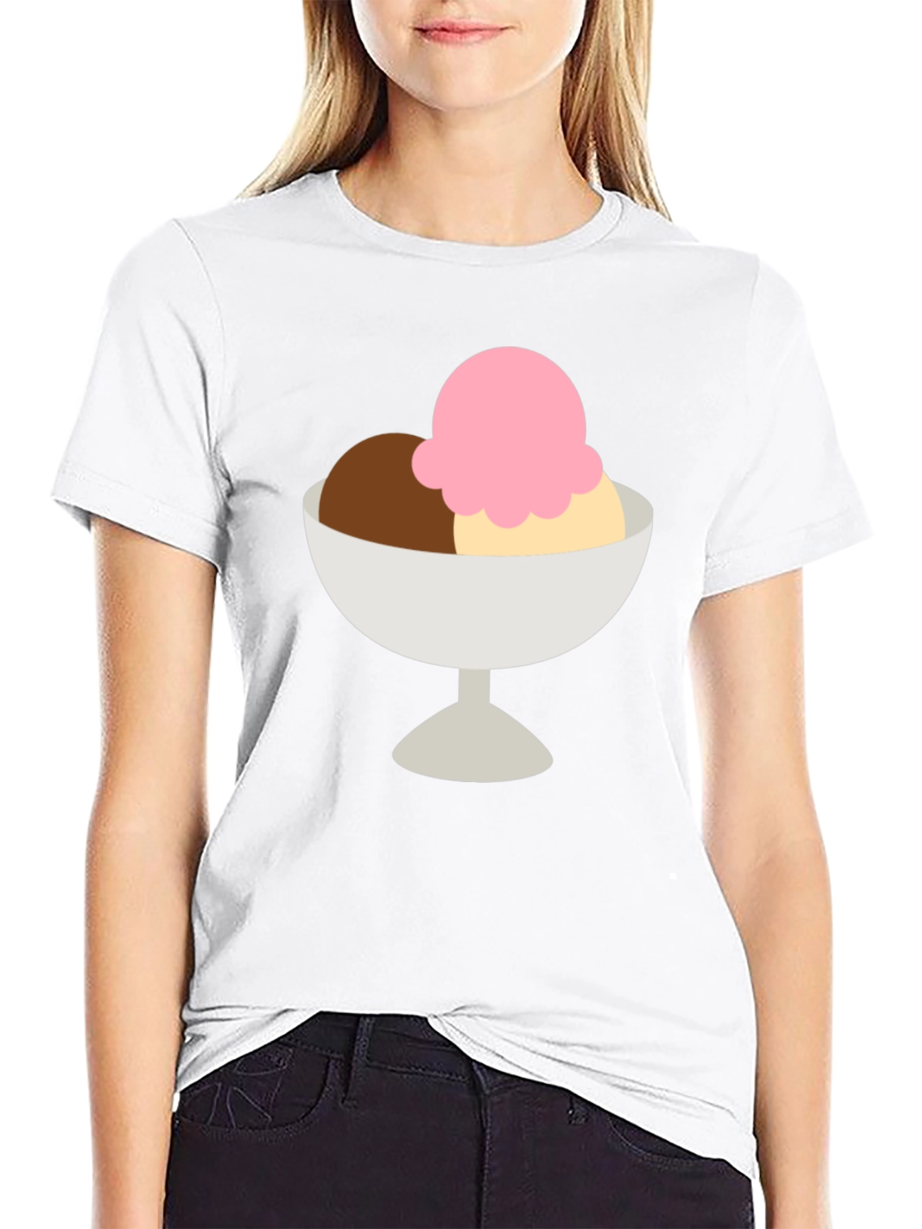 Ice Cream T-Shirt - Dessert Graphic Tee