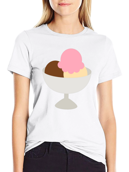 Ice Cream T-Shirt - Dessert Graphic Tee