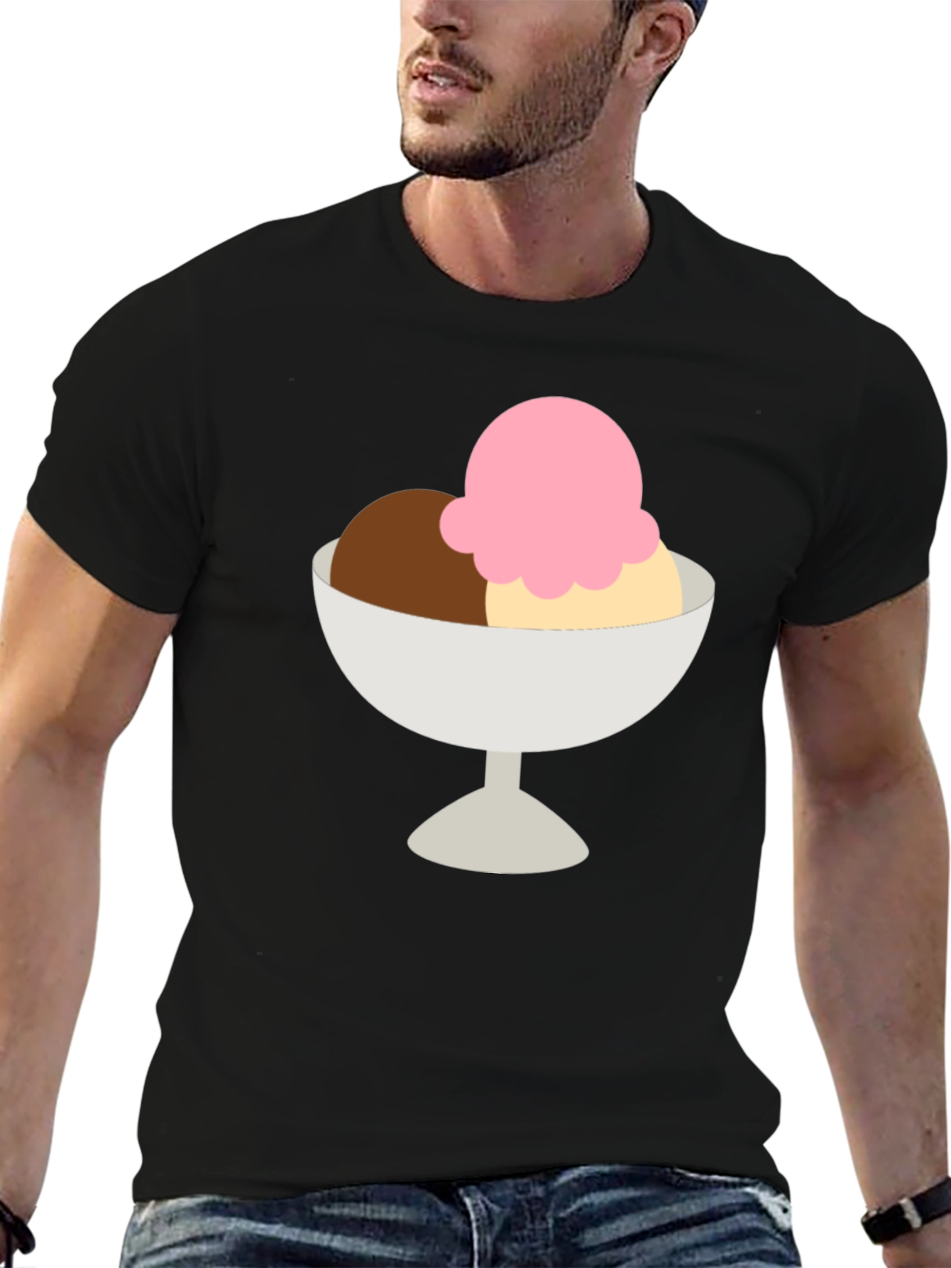 Ice Cream T-Shirt - Dessert Graphic Tee