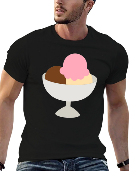 Ice Cream T-Shirt - Dessert Graphic Tee