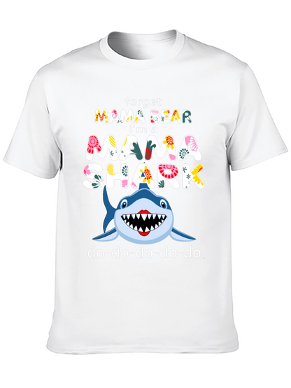 Mama Shark T-Shirt - Forget Mama Bear