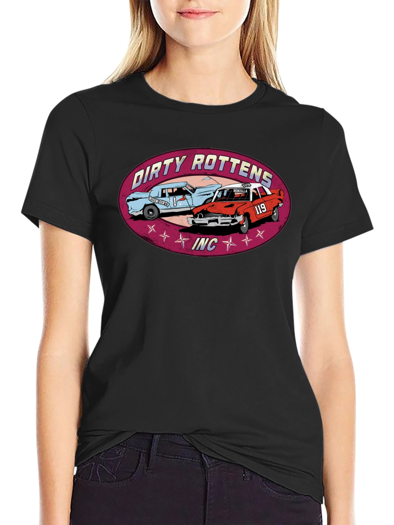 Dirty Rottens INC. Car T-Shirt