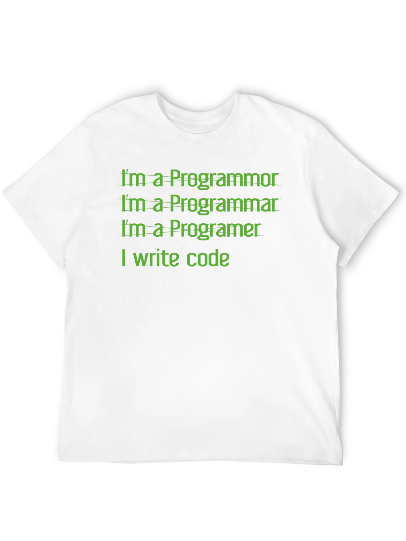 Programmer Humor T-Shirt - I Write Code