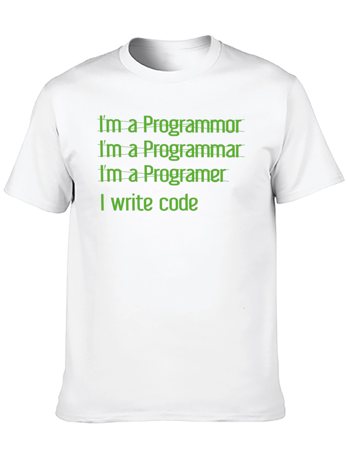 Programmer Humor T-Shirt - I Write Code