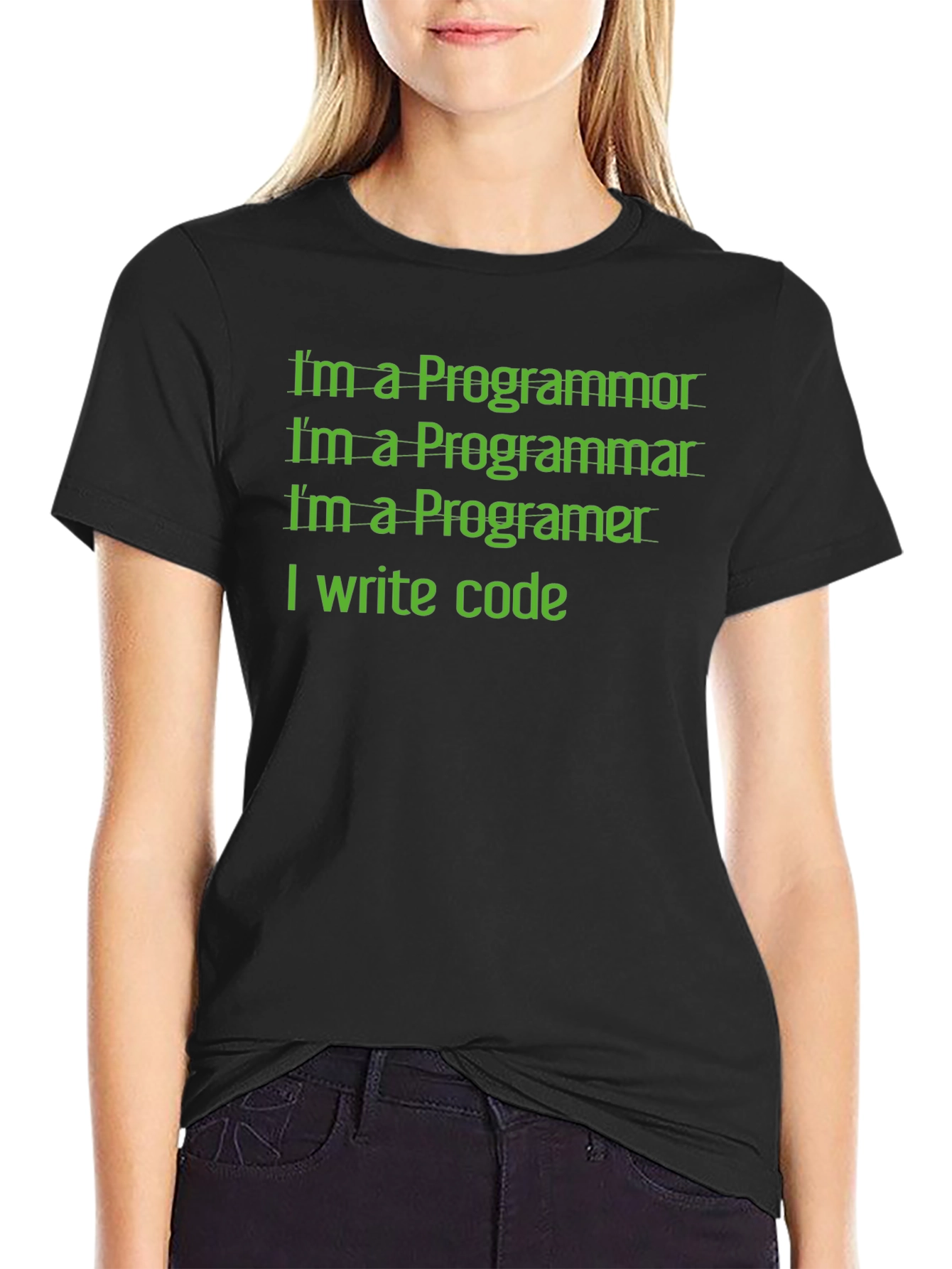 Programmer Humor T-Shirt - I Write Code
