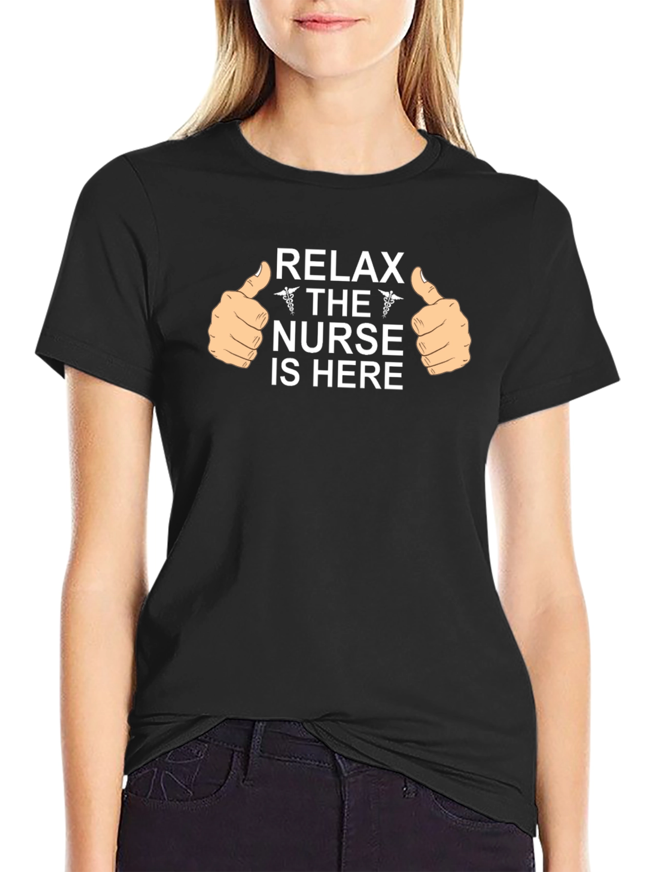 Relax Nurse Is Here Graphic Tee