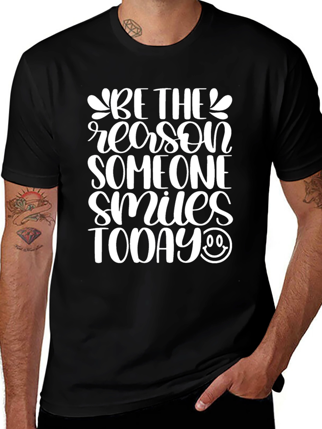 Be The Reason Someone Smiles Graphic Tee