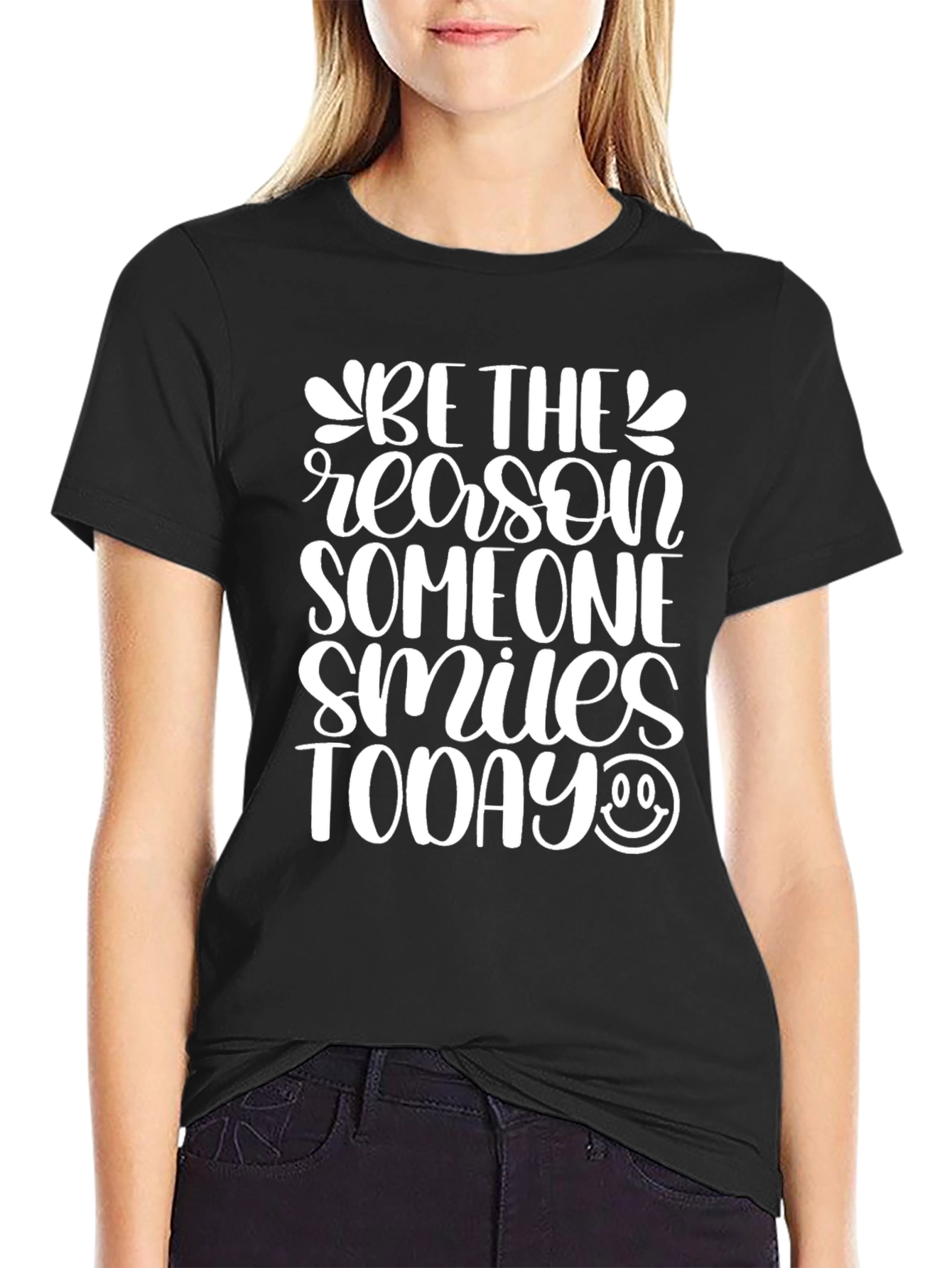 Be The Reason Someone Smiles Graphic Tee