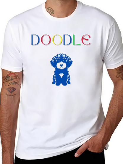 Doodle Dog Graphic T-Shirt