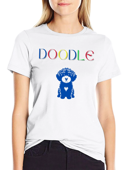 Doodle Dog Graphic T-Shirt