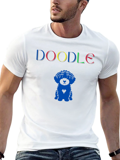 Doodle Dog Graphic T-Shirt