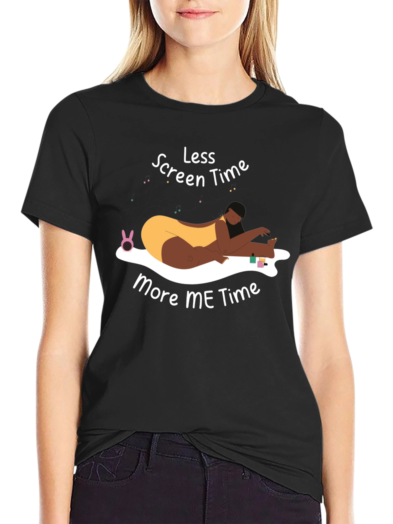 Less Screen Time More Me Time T-Shirt