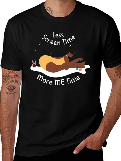 Less Screen Time More Me Time T-Shirt