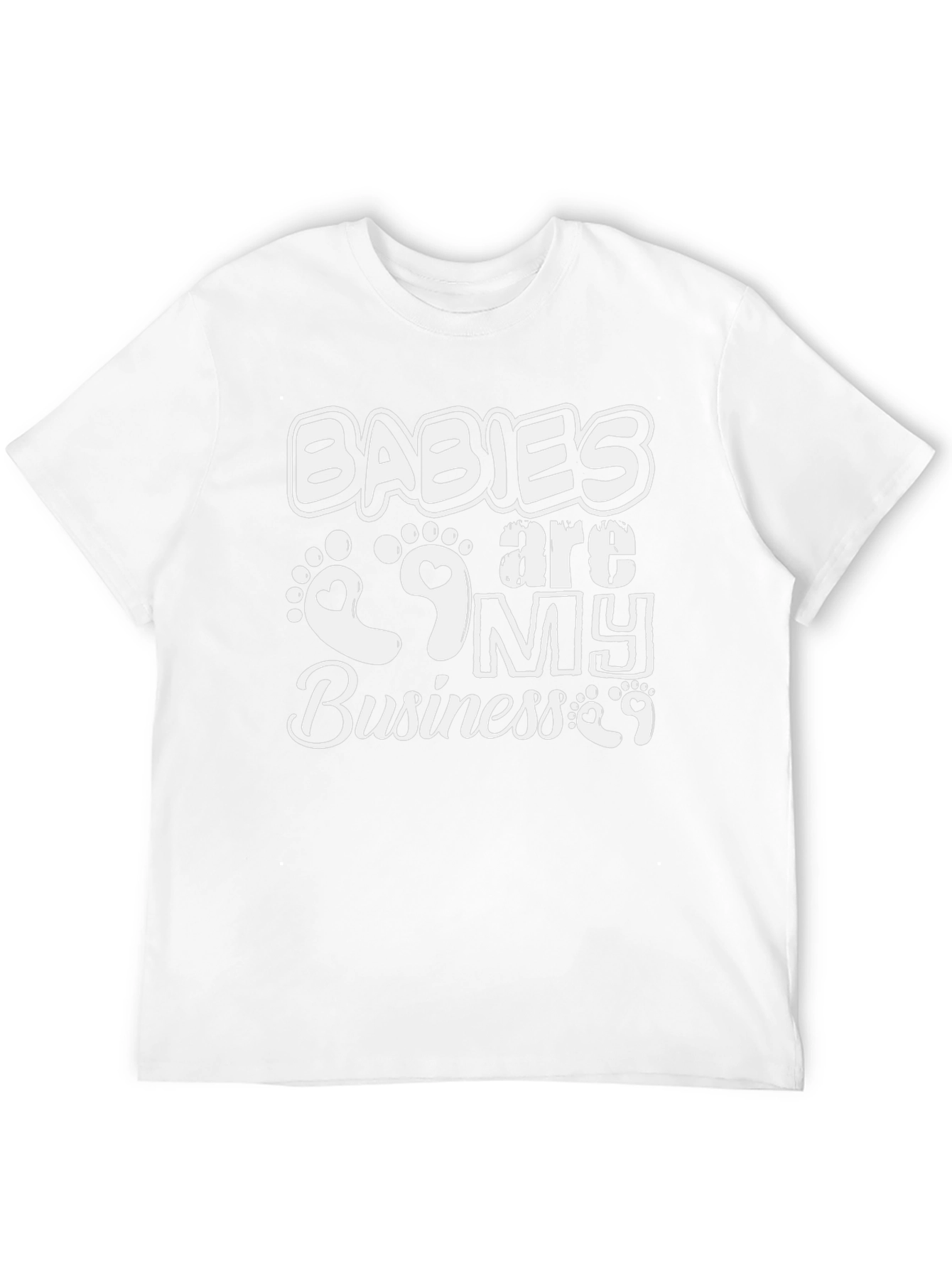 Babies are My Business Black Graphic Tee