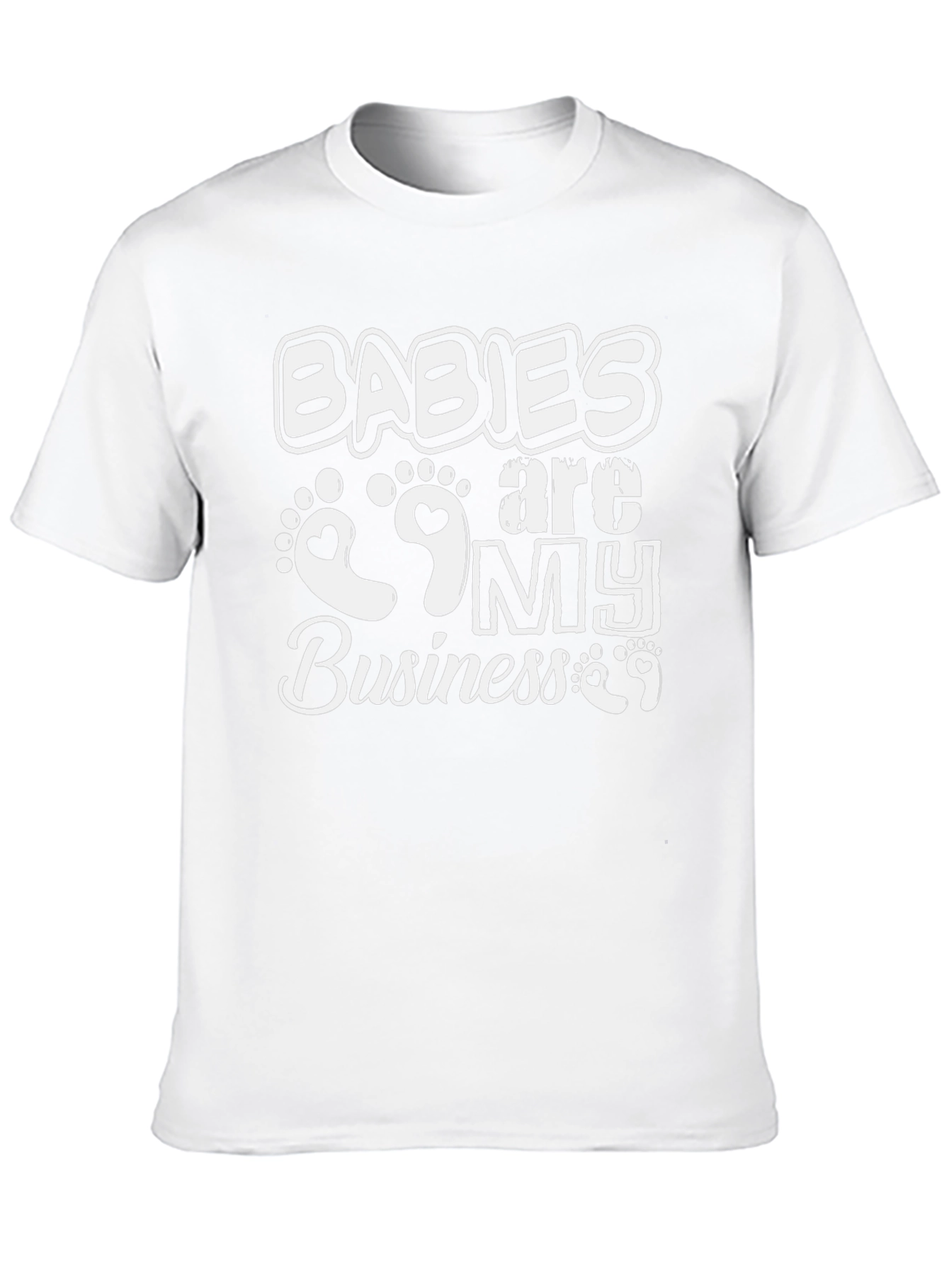 Babies are My Business Black Graphic Tee