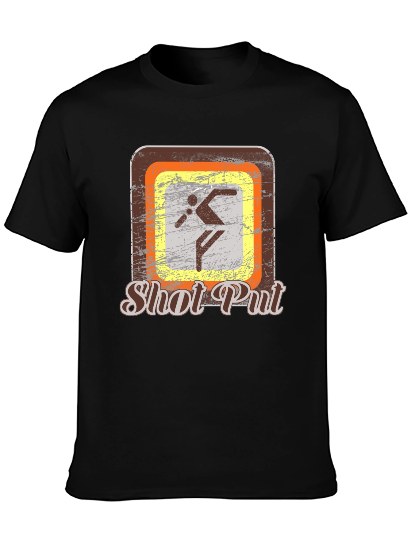 Shot Put Graphic T-Shirt for Athletes