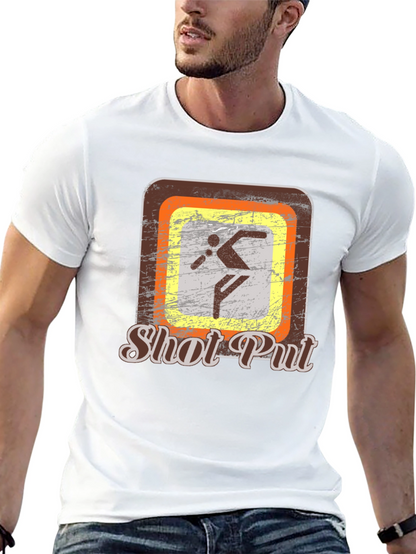 Shot Put Graphic T-Shirt for Athletes