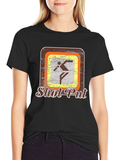 Shot Put Graphic T-Shirt for Athletes