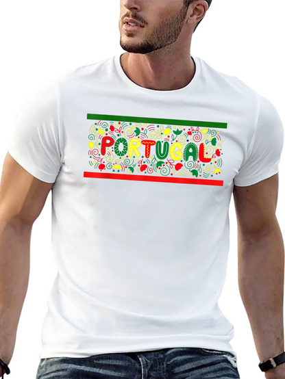 Portugal Graphic T-Shirt - Black