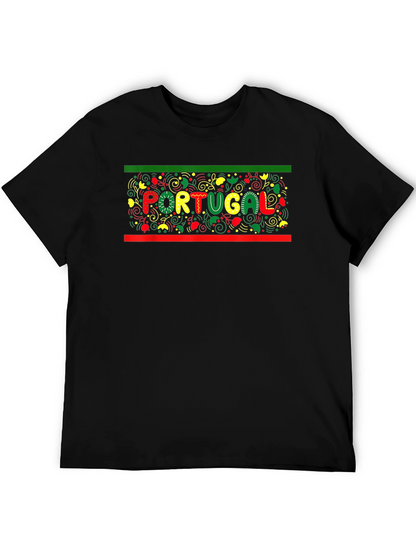 Portugal Graphic T-Shirt - Black