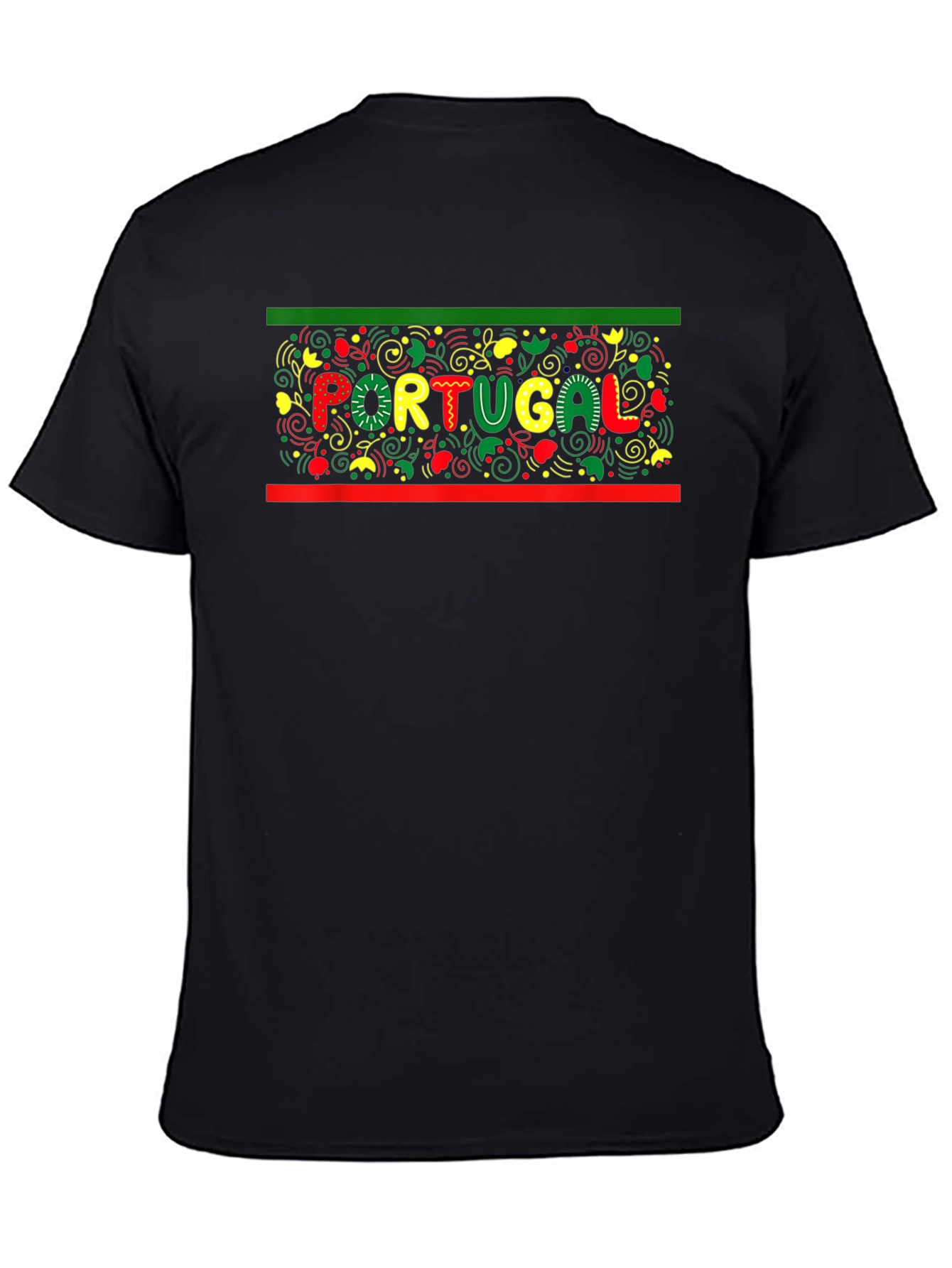 Portugal Graphic T-Shirt - Black
