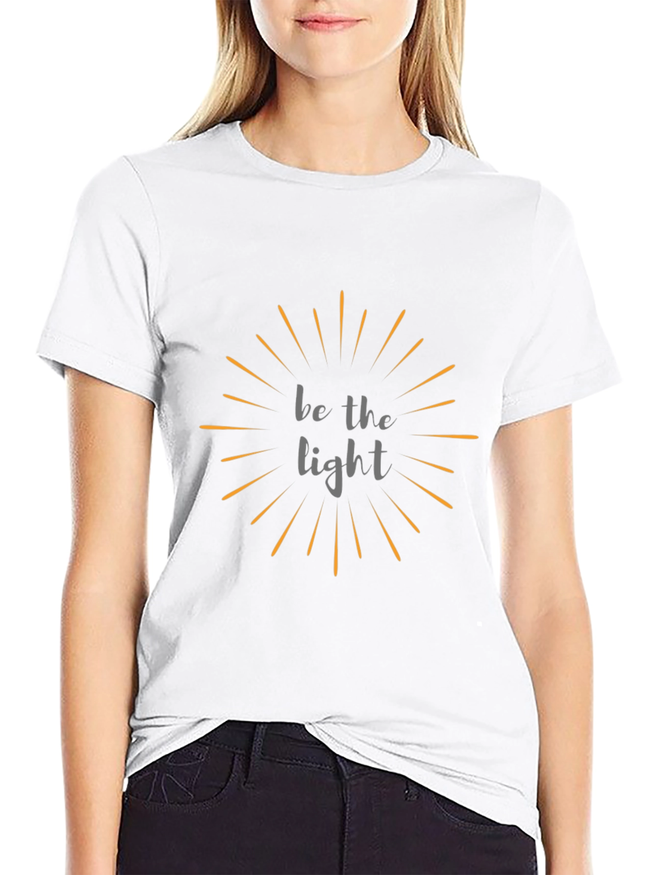 Be the Light Graphic Tee - Stylish Comfort