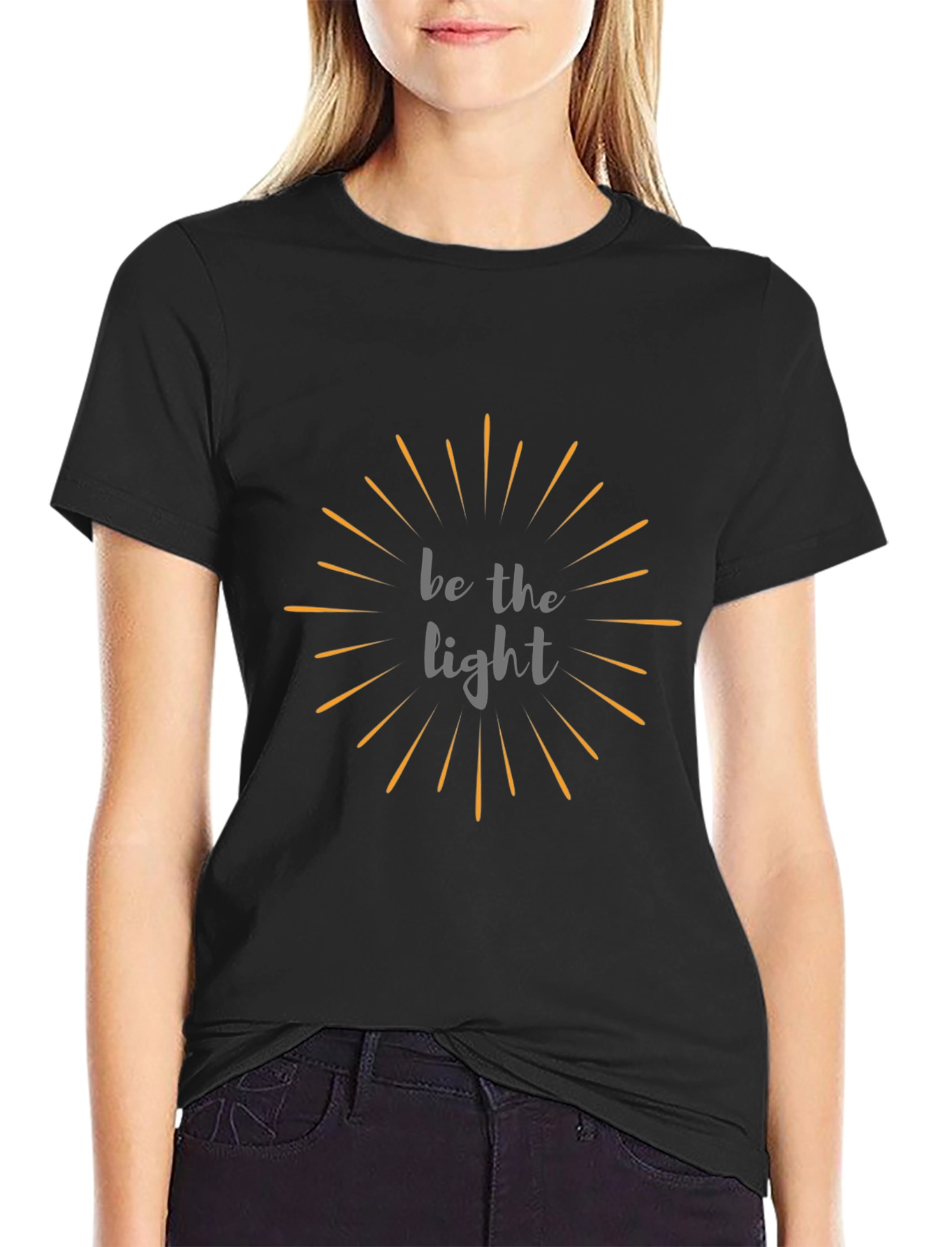 Be the Light Graphic Tee - Stylish Comfort