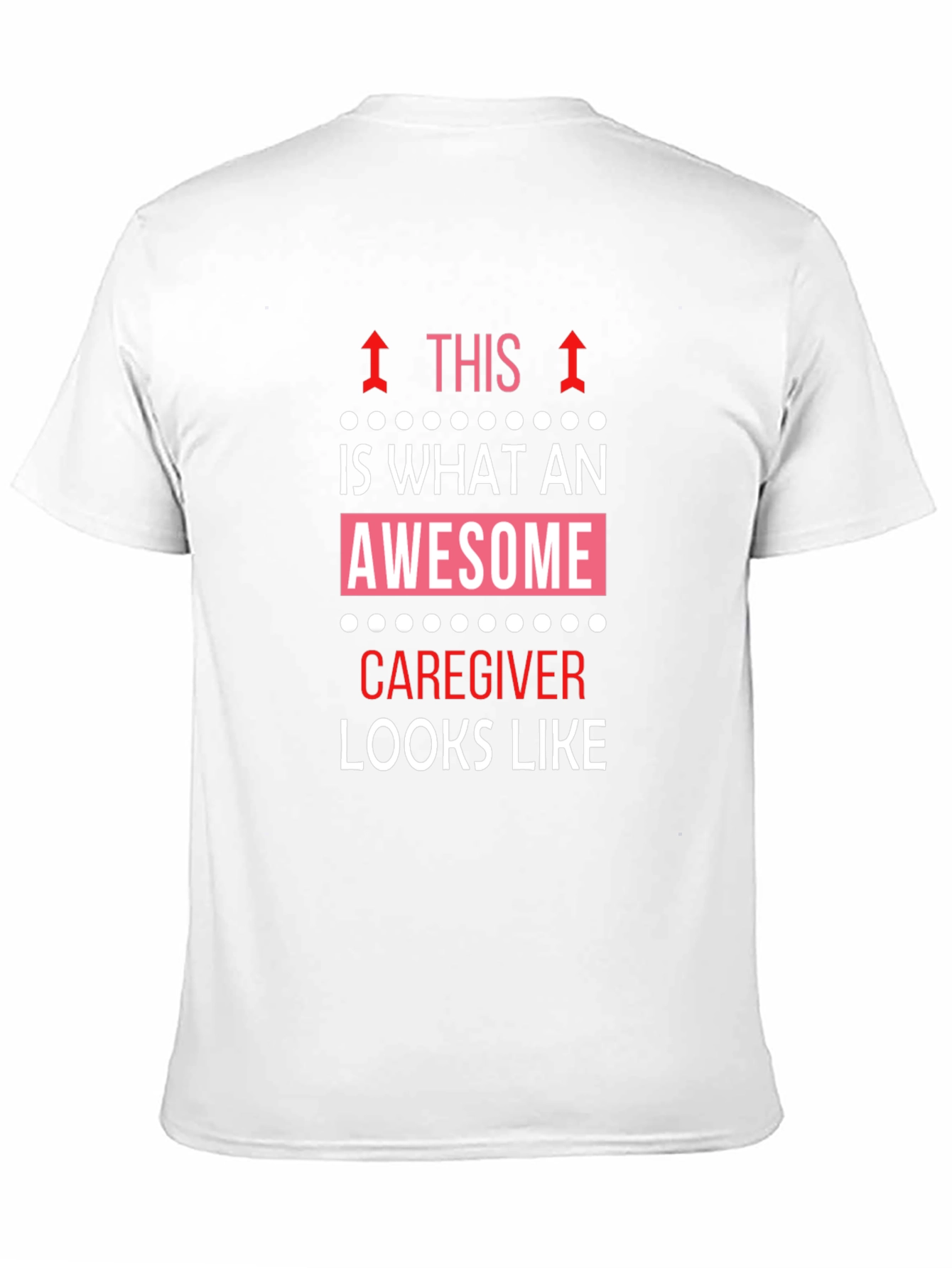 Awesome Caregiver T-Shirt - Black Cotton Tee