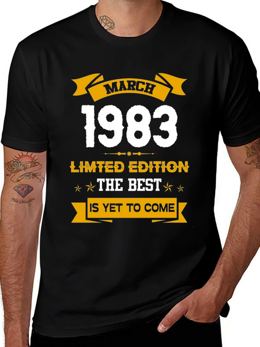 March 1983 Limited Edition Graphic Tee