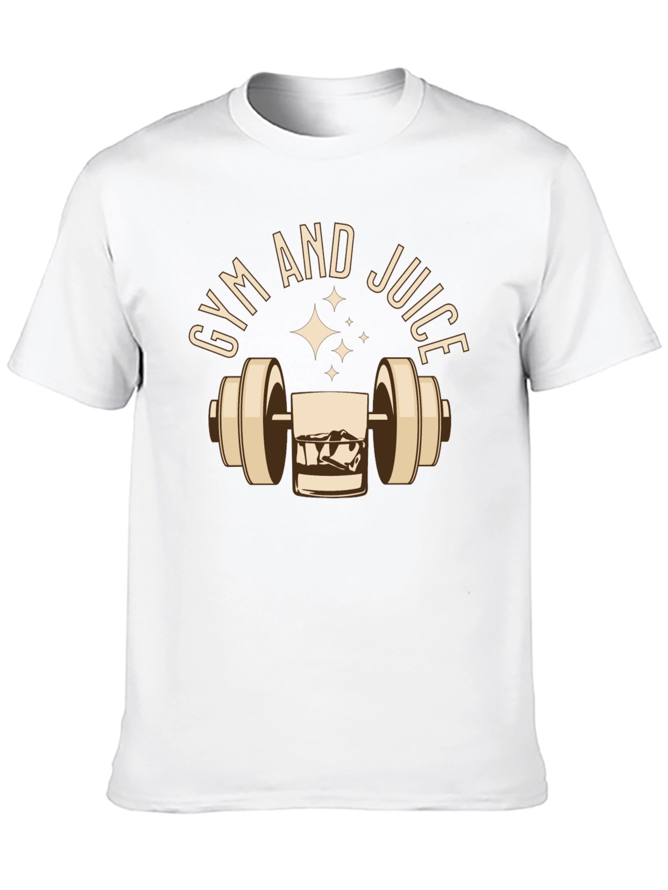 Gym and Juice Graphic Tee - Black