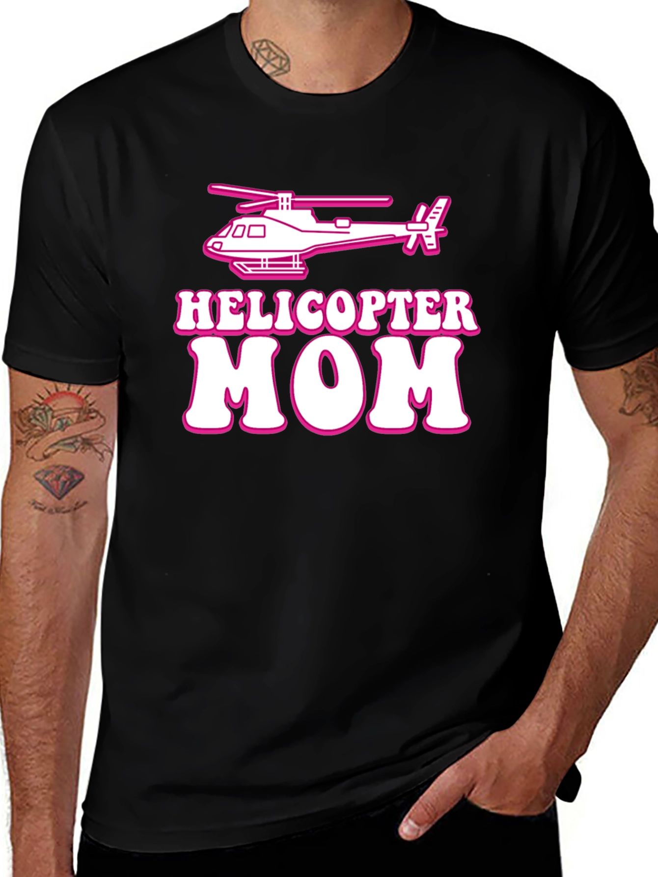 Helicopter Mom T-Shirt Funny Novelty Tee
