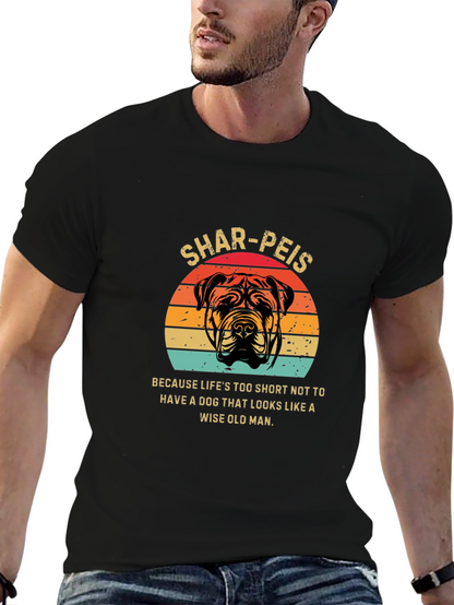 Shar-Pei Dog T-Shirt - Funny Pet Lover Tee