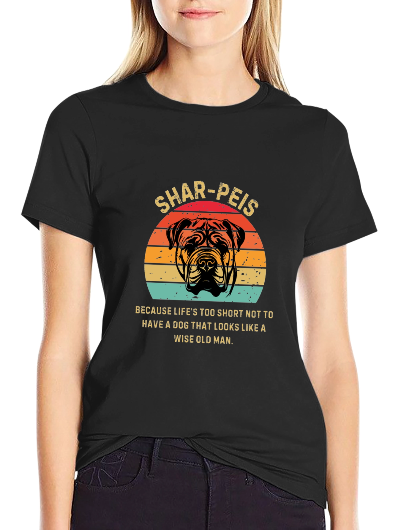 Shar-Pei Dog T-Shirt - Funny Pet Lover Tee