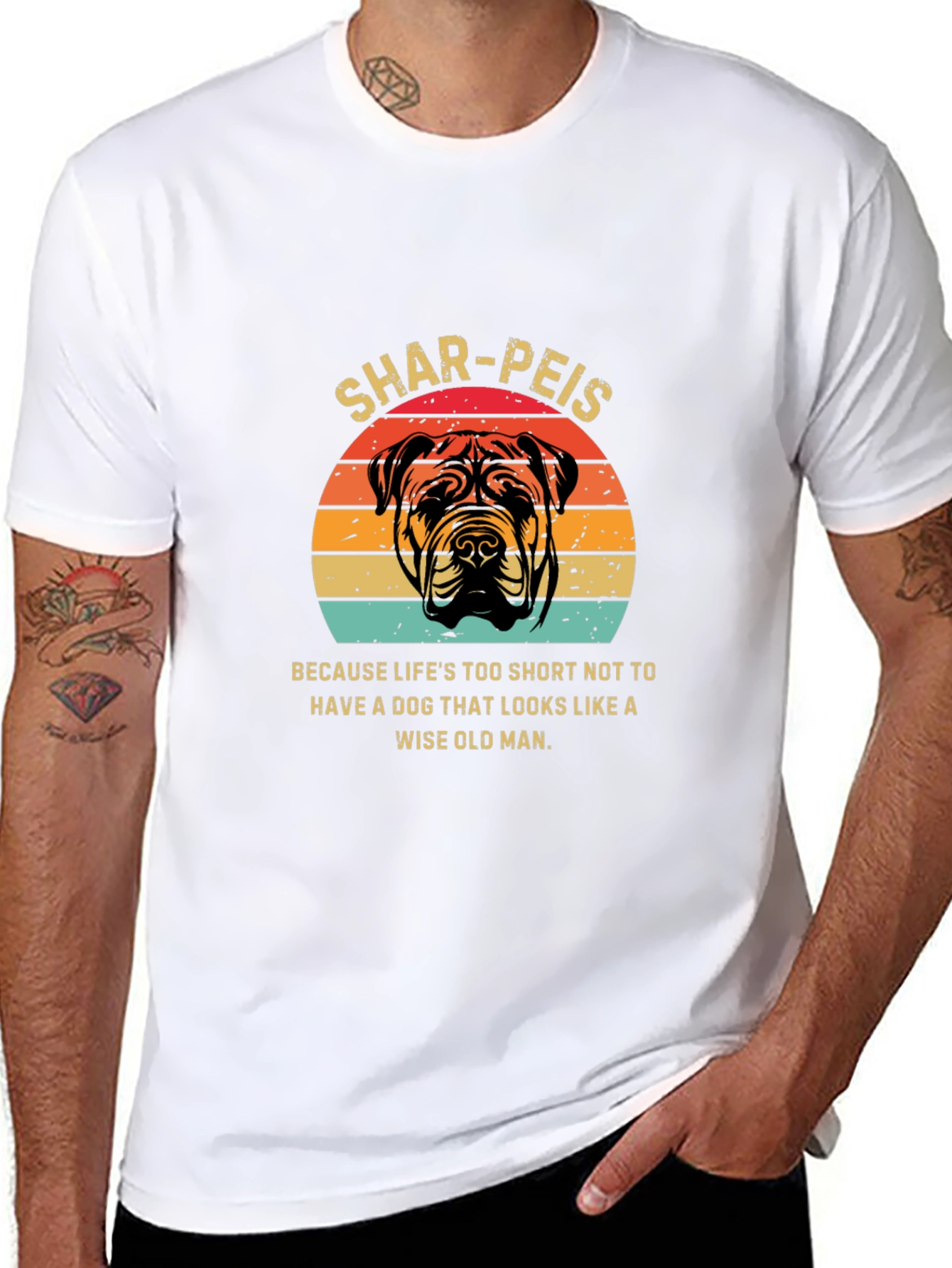 Shar-Pei Dog T-Shirt - Funny Pet Lover Tee