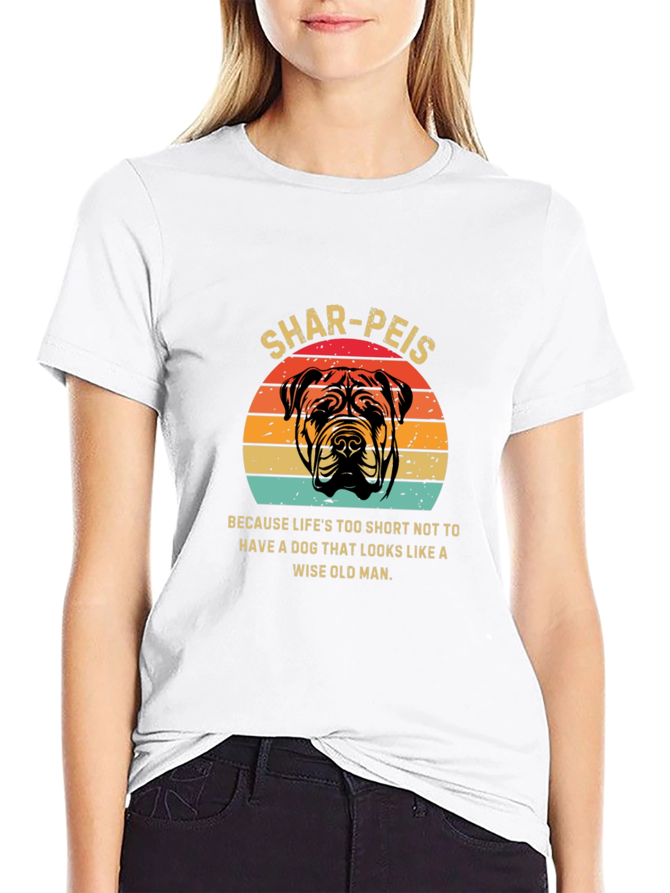 Shar-Pei Dog T-Shirt - Funny Pet Lover Tee