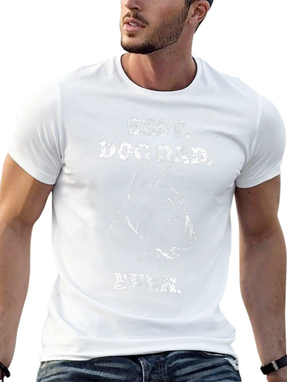 Best Dog Dad Ever Graphic Tee
