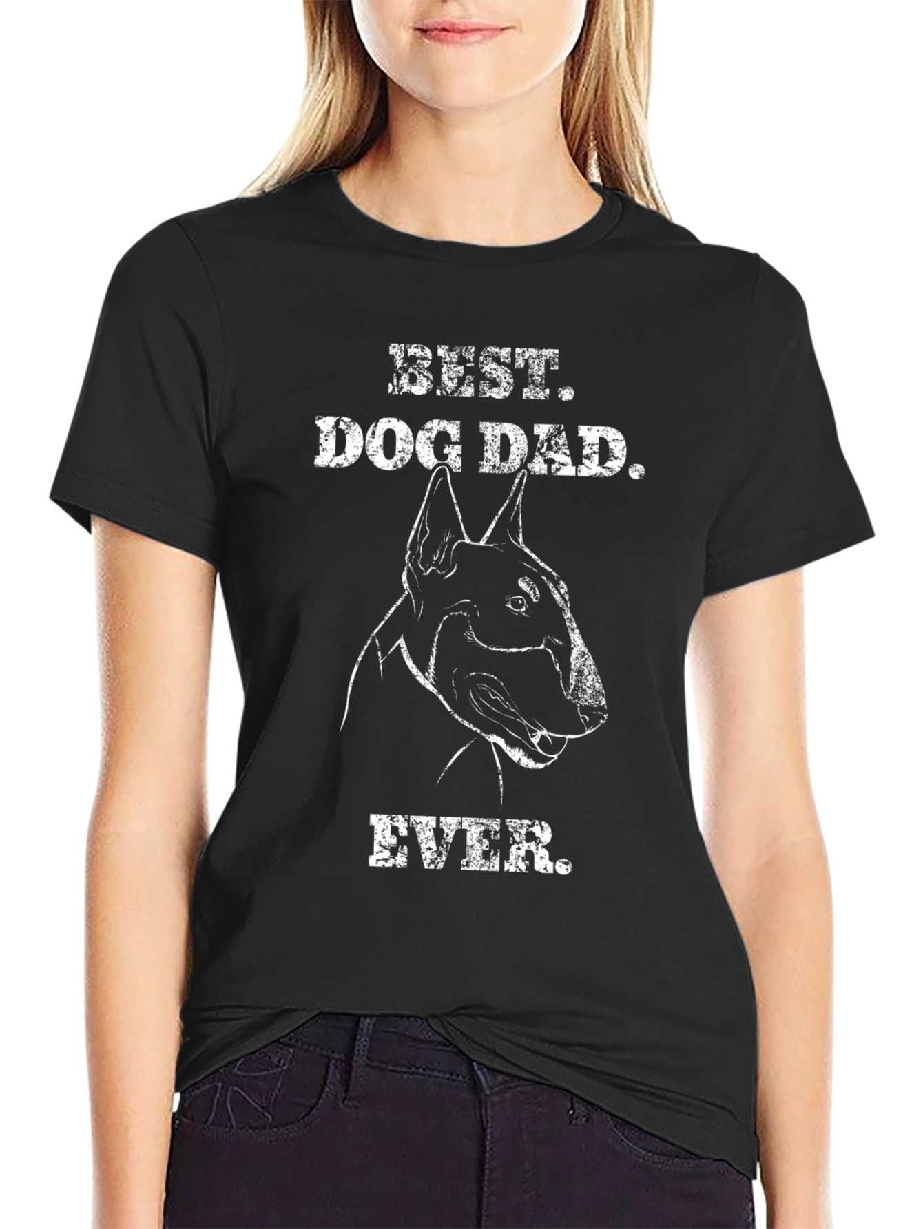 Best Dog Dad Ever Graphic Tee