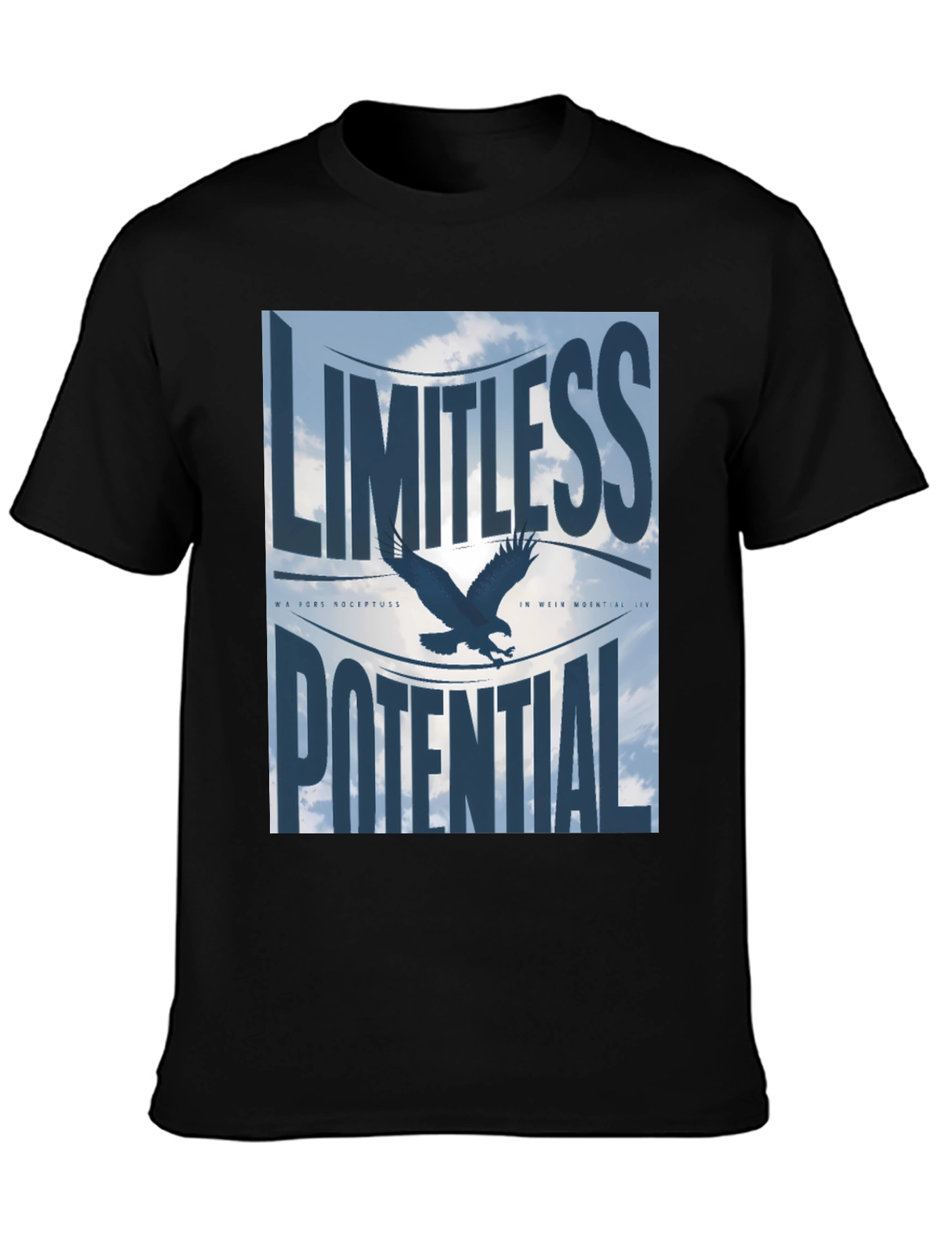 Limitless Potential Eagle Graphic T-Shirt