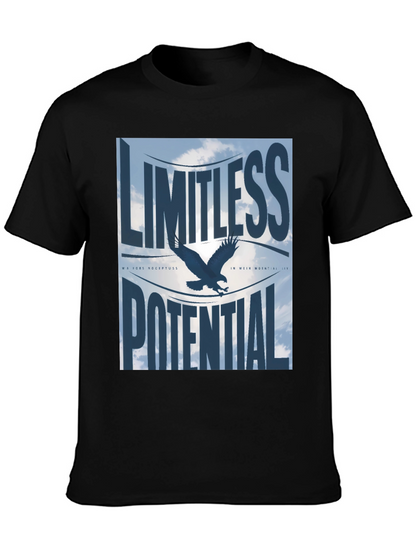 Limitless Potential Eagle Graphic T-Shirt