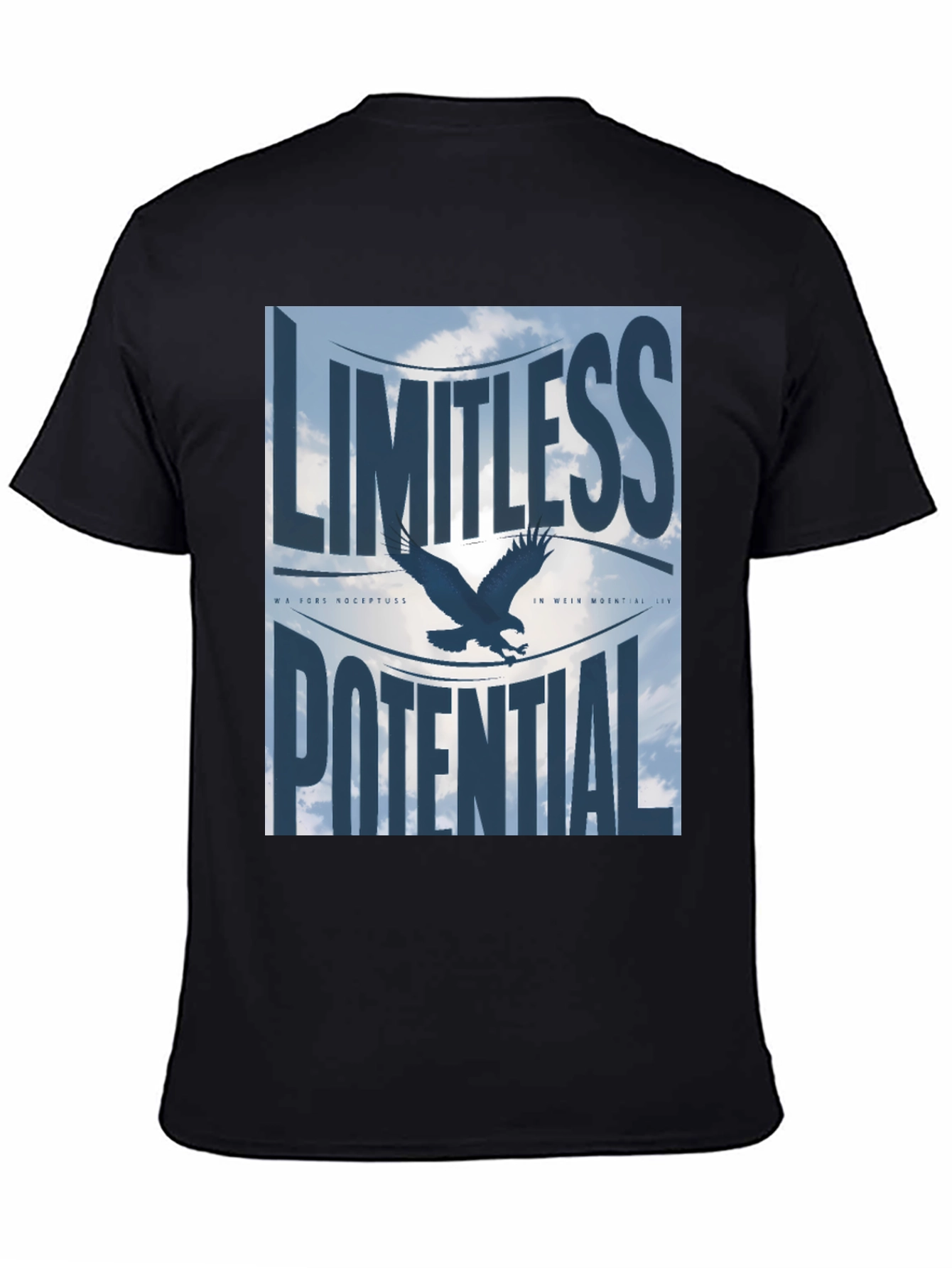 Limitless Potential Eagle Graphic T-Shirt