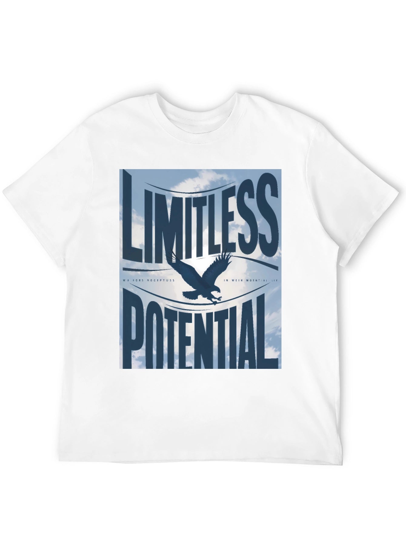 Limitless Potential Eagle Graphic T-Shirt
