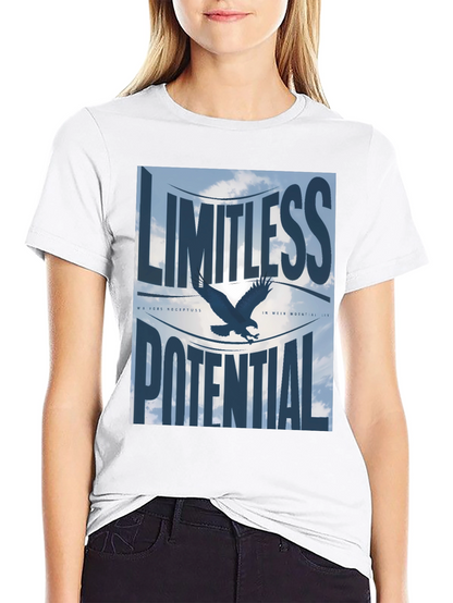 Limitless Potential Eagle Graphic T-Shirt