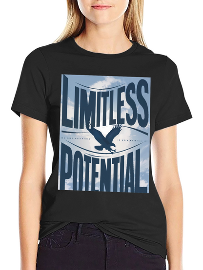 Limitless Potential Eagle Graphic T-Shirt