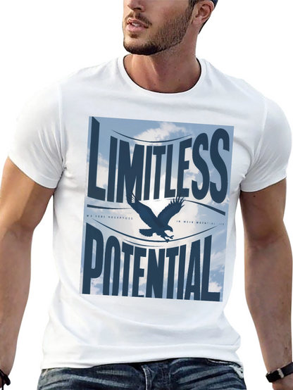Limitless Potential Eagle Graphic T-Shirt