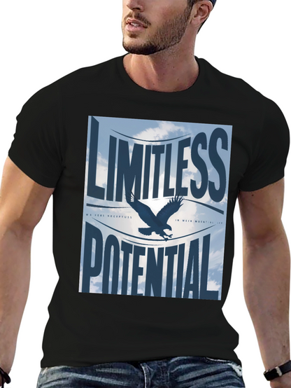 Limitless Potential Eagle Graphic T-Shirt