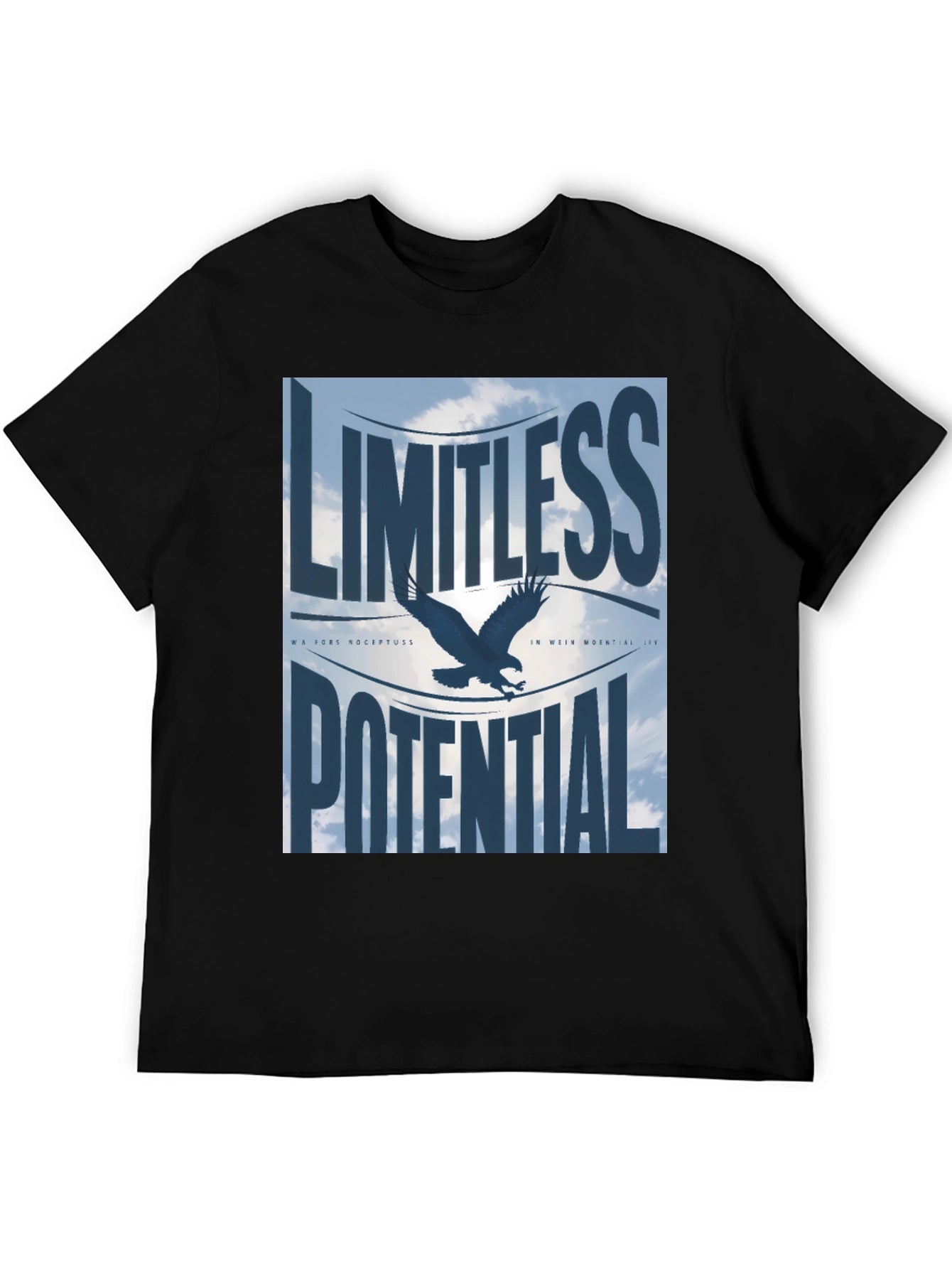 Limitless Potential Eagle Graphic T-Shirt