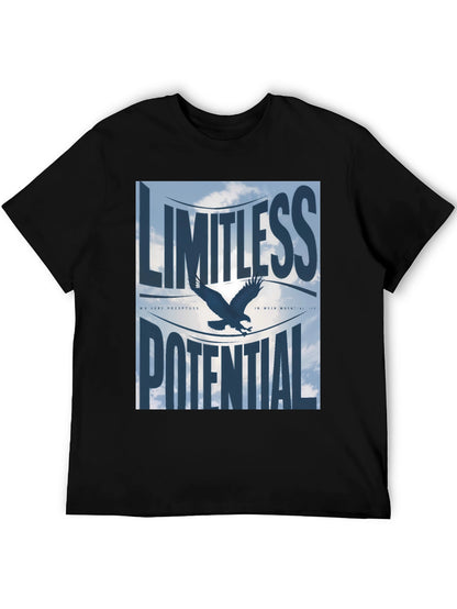 Limitless Potential Eagle Graphic T-Shirt