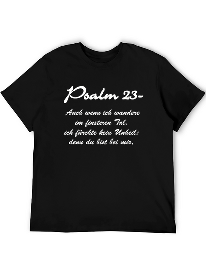 Psalm 23 T-Shirt - Christian Faith Apparel