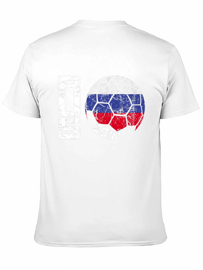 Russia 2018 Soccer T-Shirt - Black